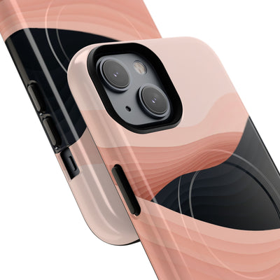 Pink Tough 2.0 Magsafe Phone Case for iPhone - Dune Shadow Layers