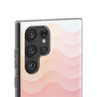 Blush Horizon Waves · Lite Phone Case for Samsung · Pink