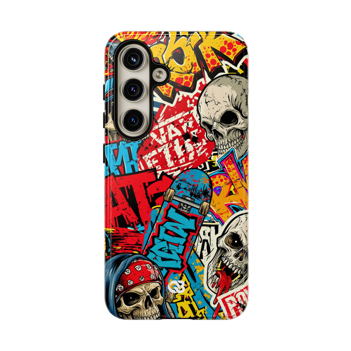 Skate Skull Riot · Tough Phone Case for Samsung · Red
