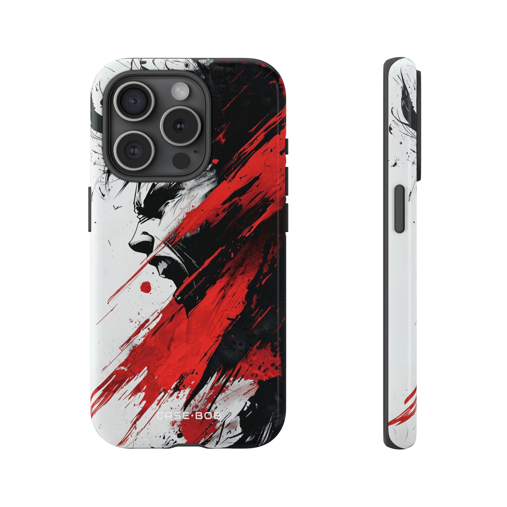 Yelling Profile Burst iPhone 15 Pro Case - Tough