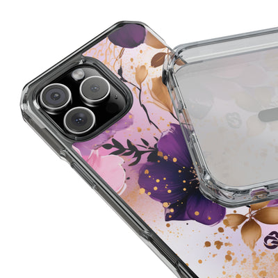 Gilded Violet Bloom · Impact Custodia per iPhone · Magsafe