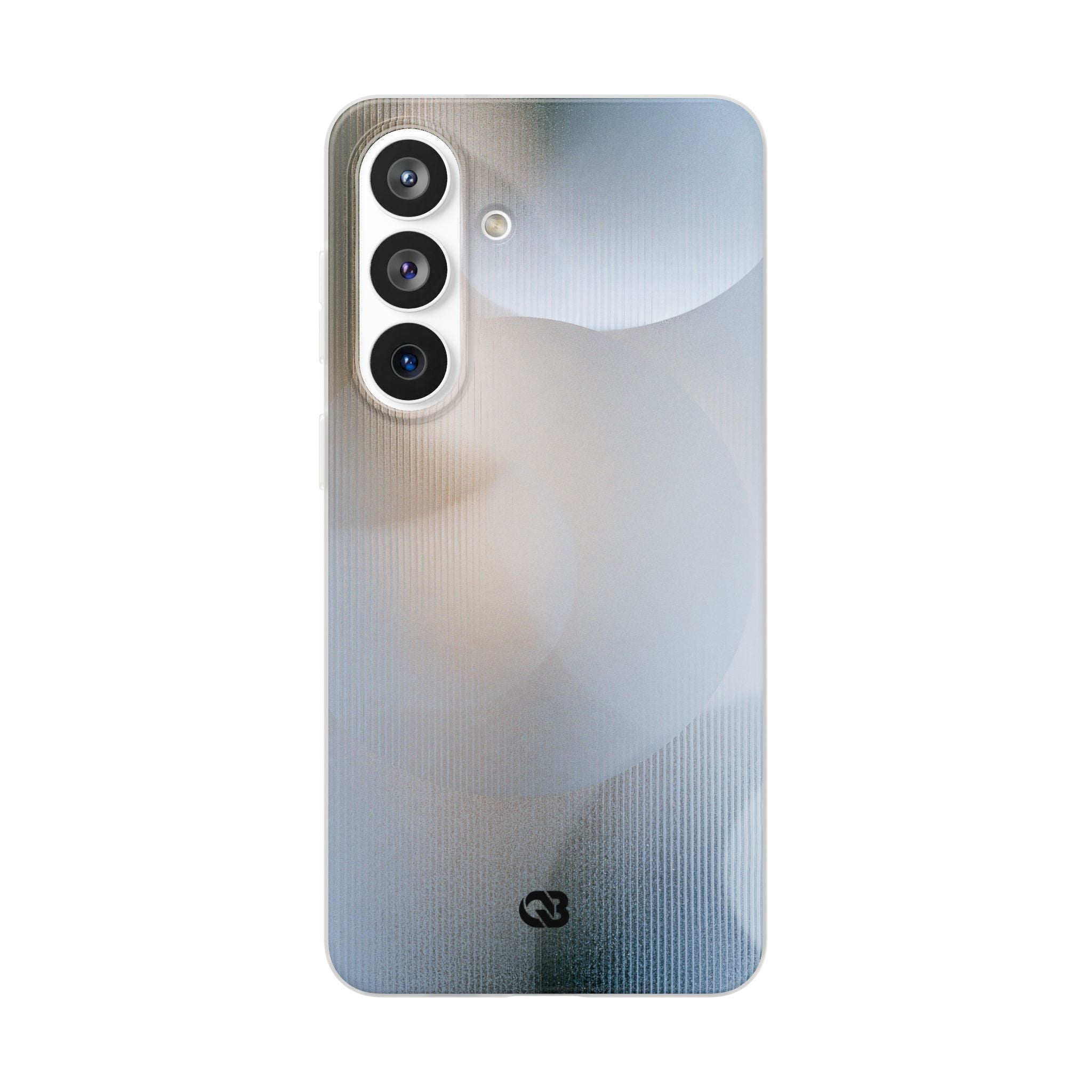 White Lite Phone Case for Samsung - Frosted Ribbed Sphere