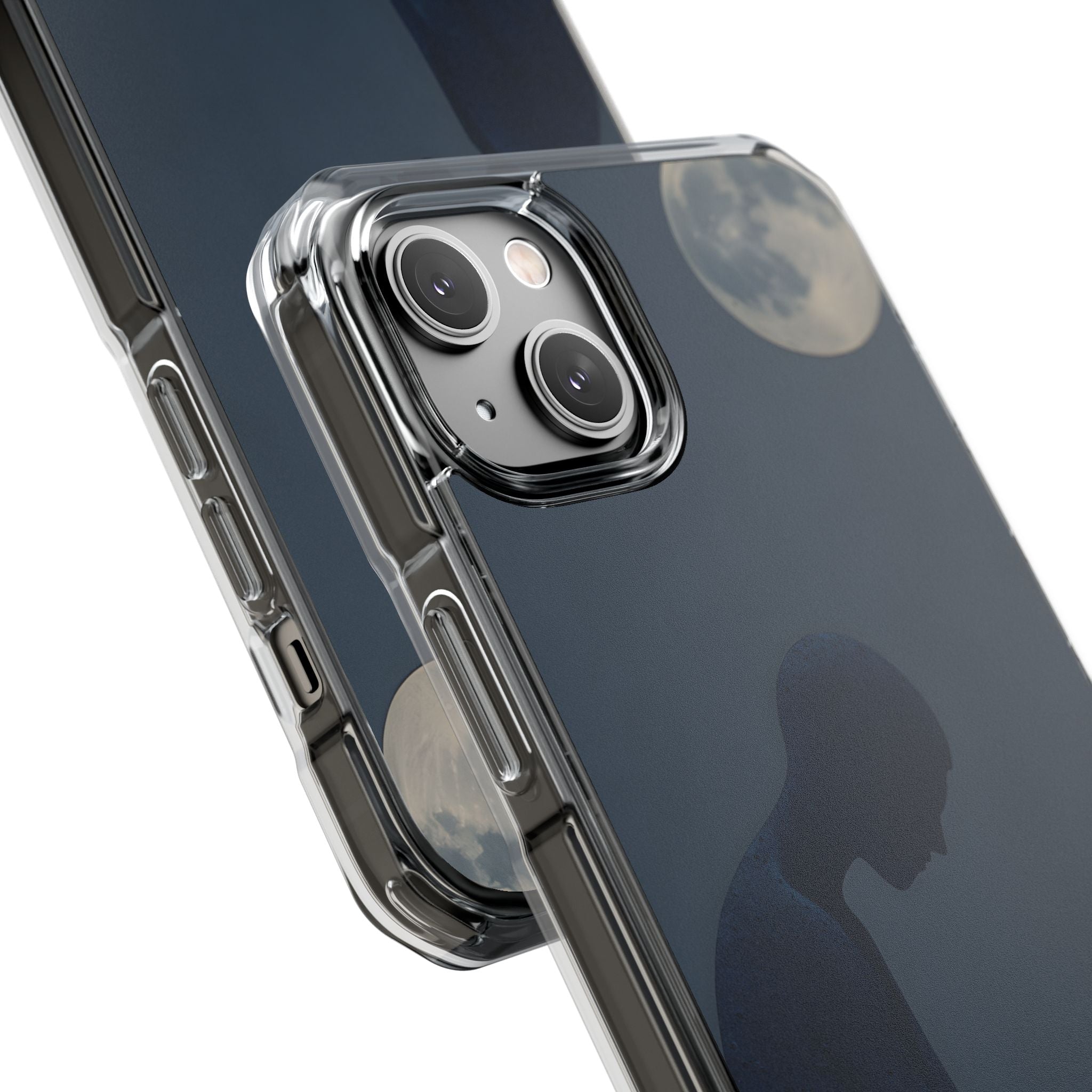 Obsidian Lunar Orb · Impact Coque de téléphone pour iPhone · Magsafe