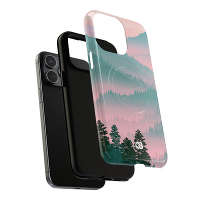 Alpine Horizon · Tough 2.0 Magnetic Phone Case for iPhone · Green