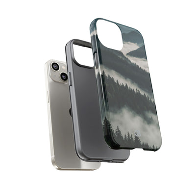 Misty Pine Peaks · Tough Phone Case for iPhone