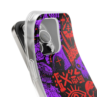 Underground Cyber Glyphs · Lite Phone Case for iPhone ·  Black
