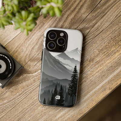 Alpine Horizon · Tough Phone Case for iPhone · Black