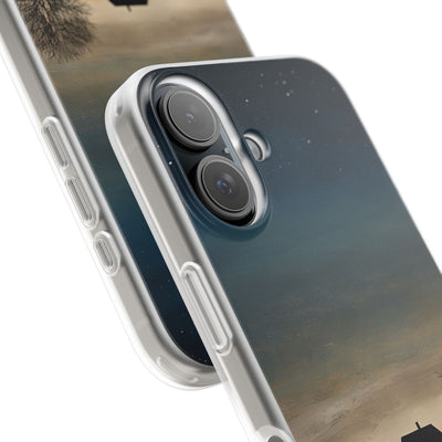 Midnight Cabin Glow · Soft Phone Case for iPhone