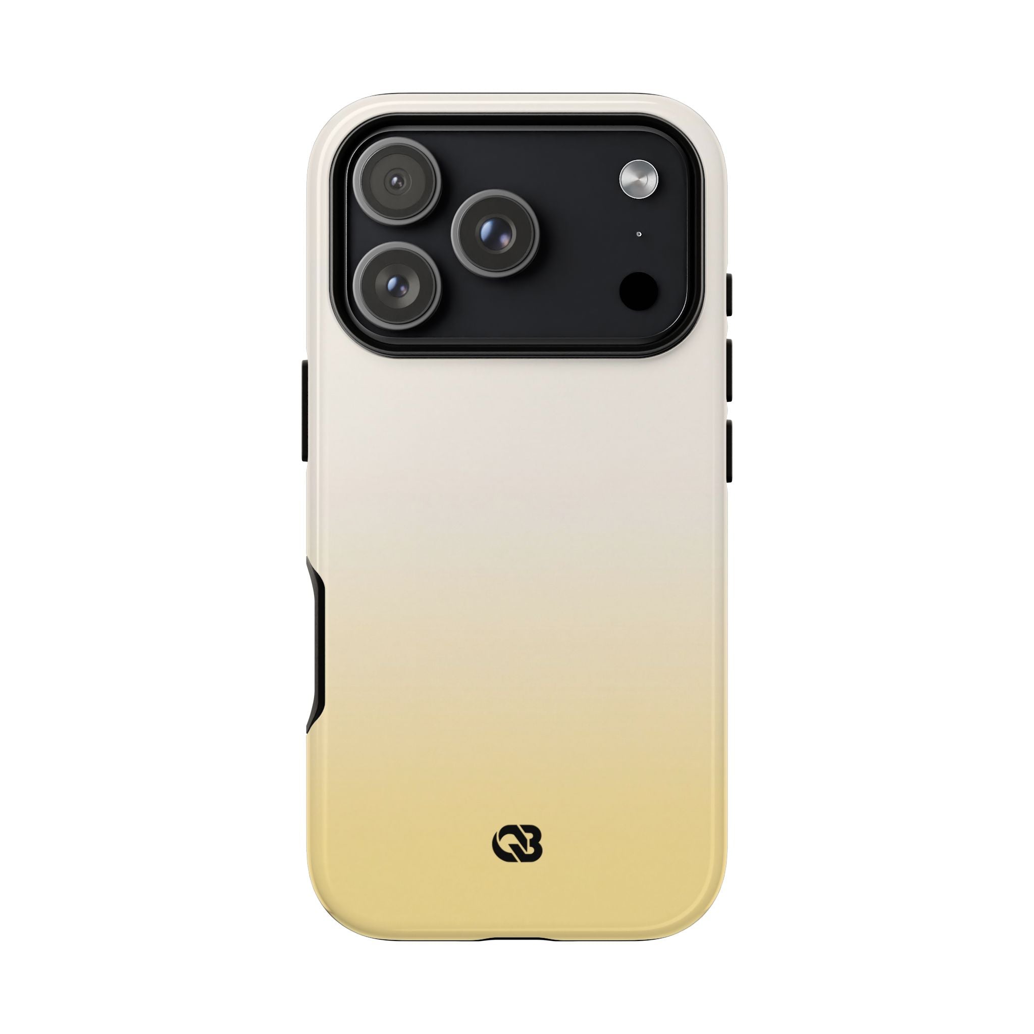 Yellow Tough Phone Case for iPhone - Bleached Citron Haze
