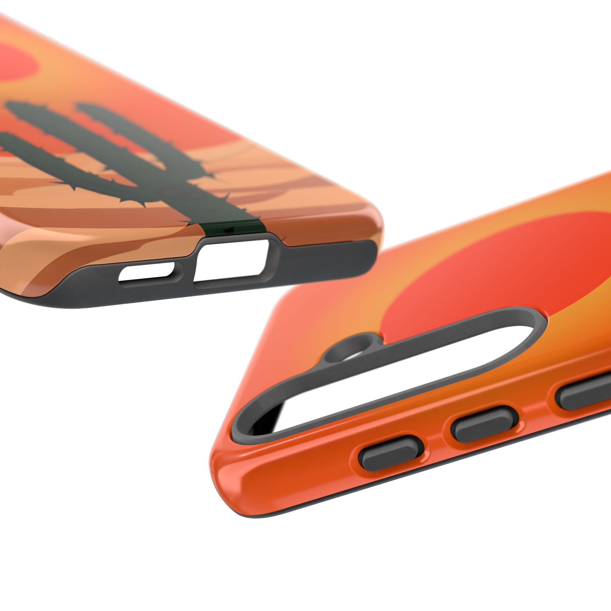 Scorched Saguaro Sunset · Tough Phone Case for Samsung