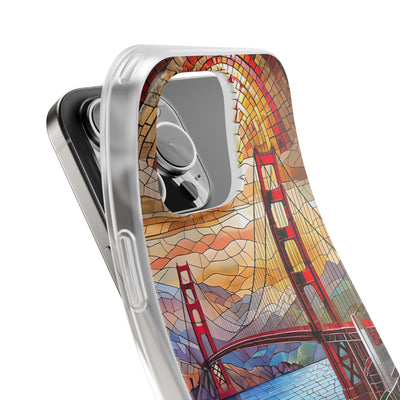 Crimson Arch Coast · Soft Custodia per iPhone