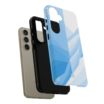 Blue Tough Phone Case for Samsung - Arctic Glacial Ridge