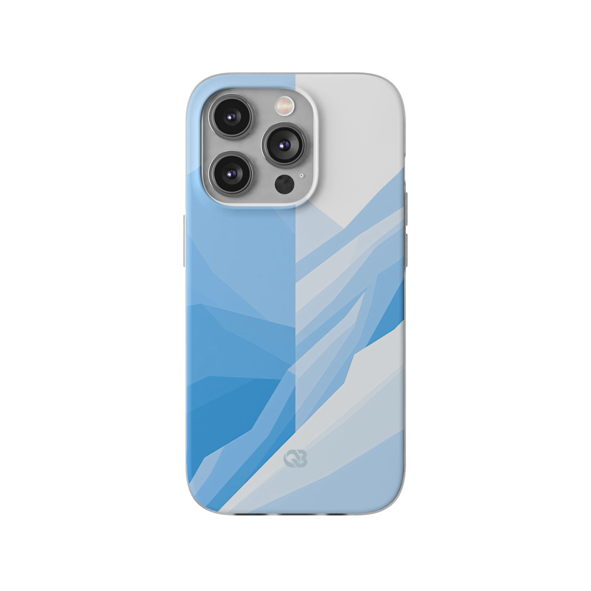 Blue Lite Phone Case for iPhone - Arctic Glacial Ridge
