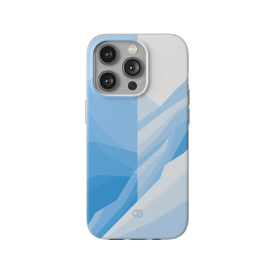 Blue Lite Phone Case for iPhone - Arctic Glacial Ridge