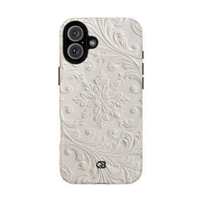 Sculpted Acanthus Relief · Tough 2.0 Magnetic Phone Case for iPhone · White