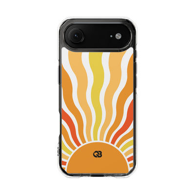 Amber Solar Waves · Impact Phone Case for iPhone · Magsafe