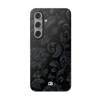 Obsidian Damask · Lite Phone Case for Samsung · Black