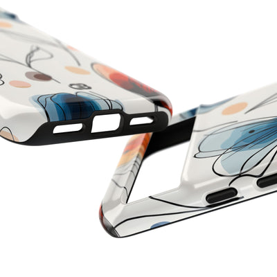 Ink Watercolor Tulips · Tough Mobilskal för Google Pixel