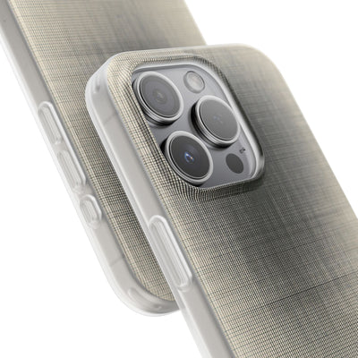 Beige Lite Phone Case for iPhone - Carbon Screen Grid