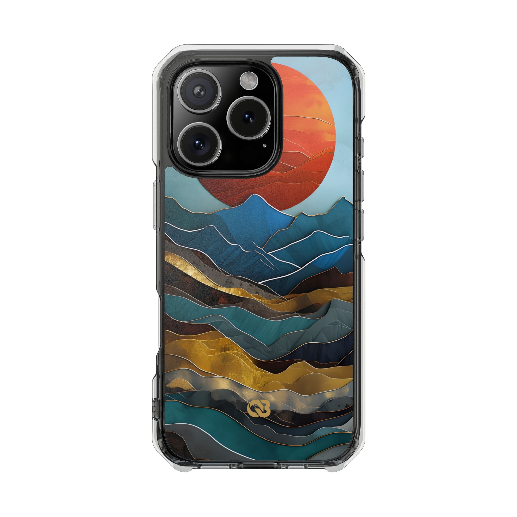 Molten Sun Peaks · Impact Phone Case for iPhone · Magsafe
