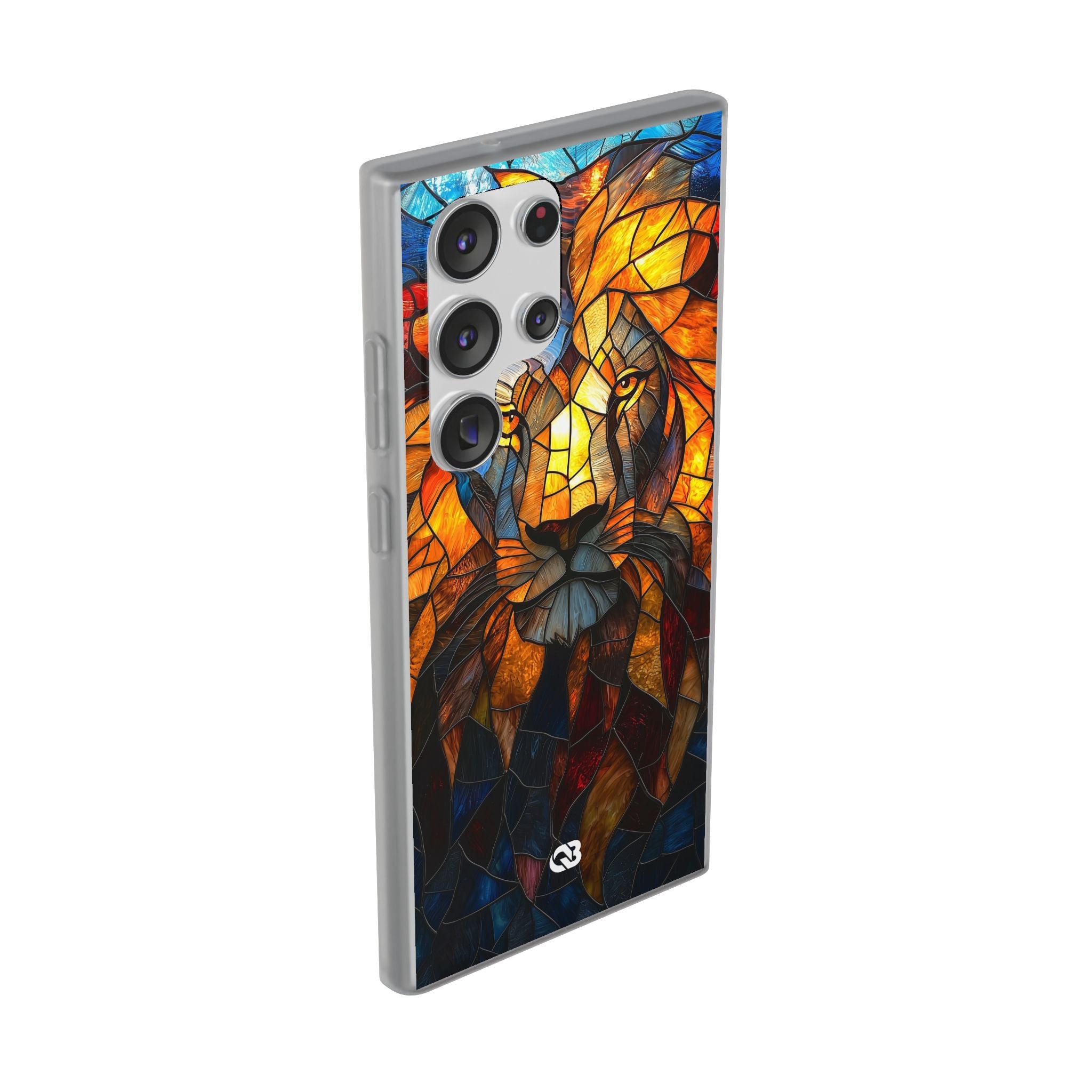 Amber Glass Lion · Soft Coque de téléphone pour Samsung