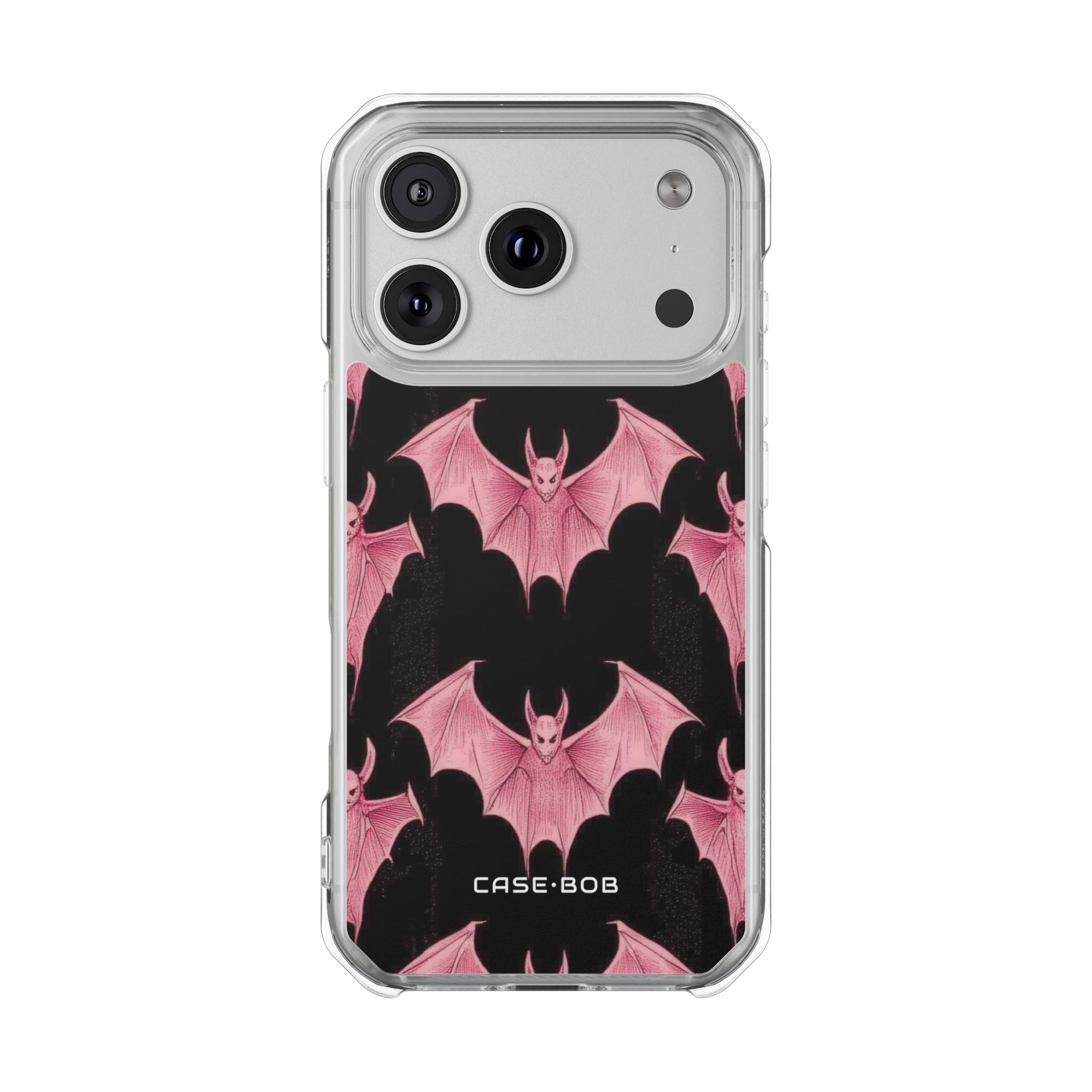Pink Bat Wings iPhone 17 Pro Case - Impact