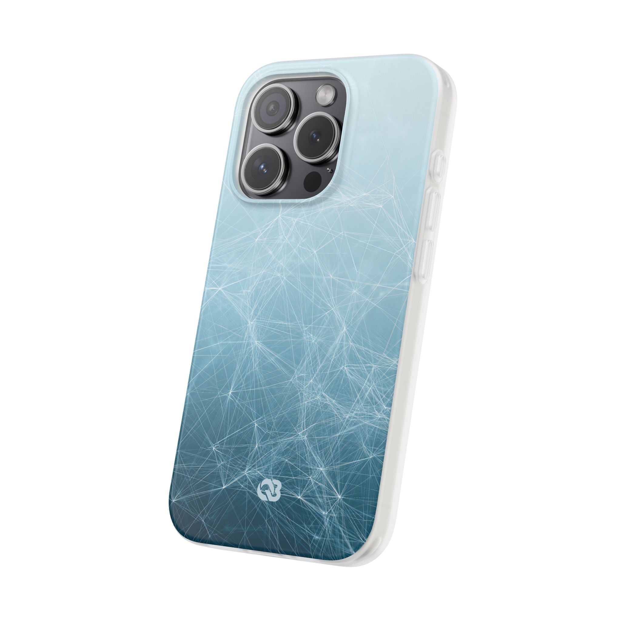Teal Lite Phone Case for iPhone - Arctic Digital Nexus