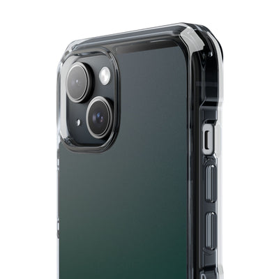 Deep Forest Nocturne · Clear Impact Magnetic Phone Case for iPhone · Green