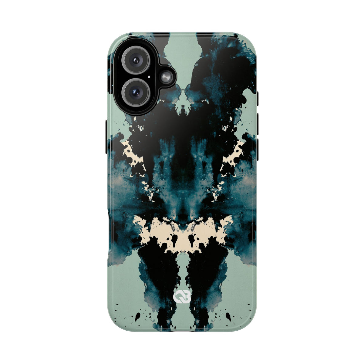 Rorschach Ink Void · Tough Phone Case for iPhone · Black