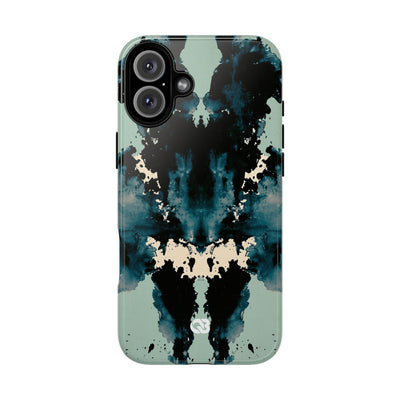 Rorschach Ink Void · Tough Phone Case for iPhone · Black