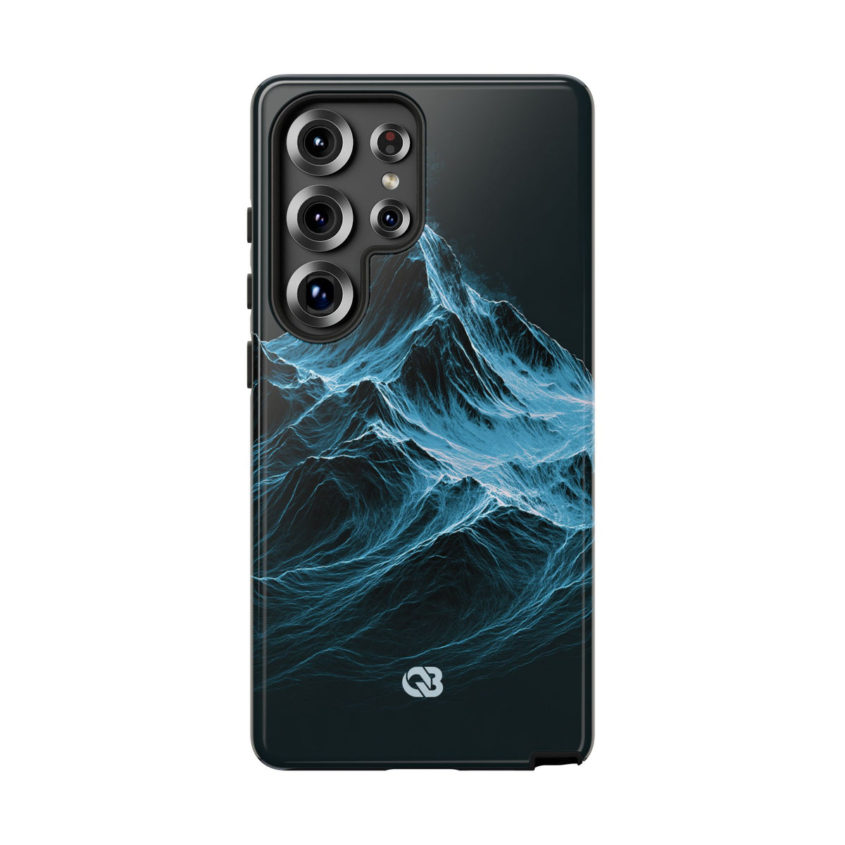 Nordic Frost Peak · Tough Phone Case for Samsung · Blue