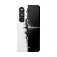 Black Lite Phone Case for Samsung - Static Signal Split