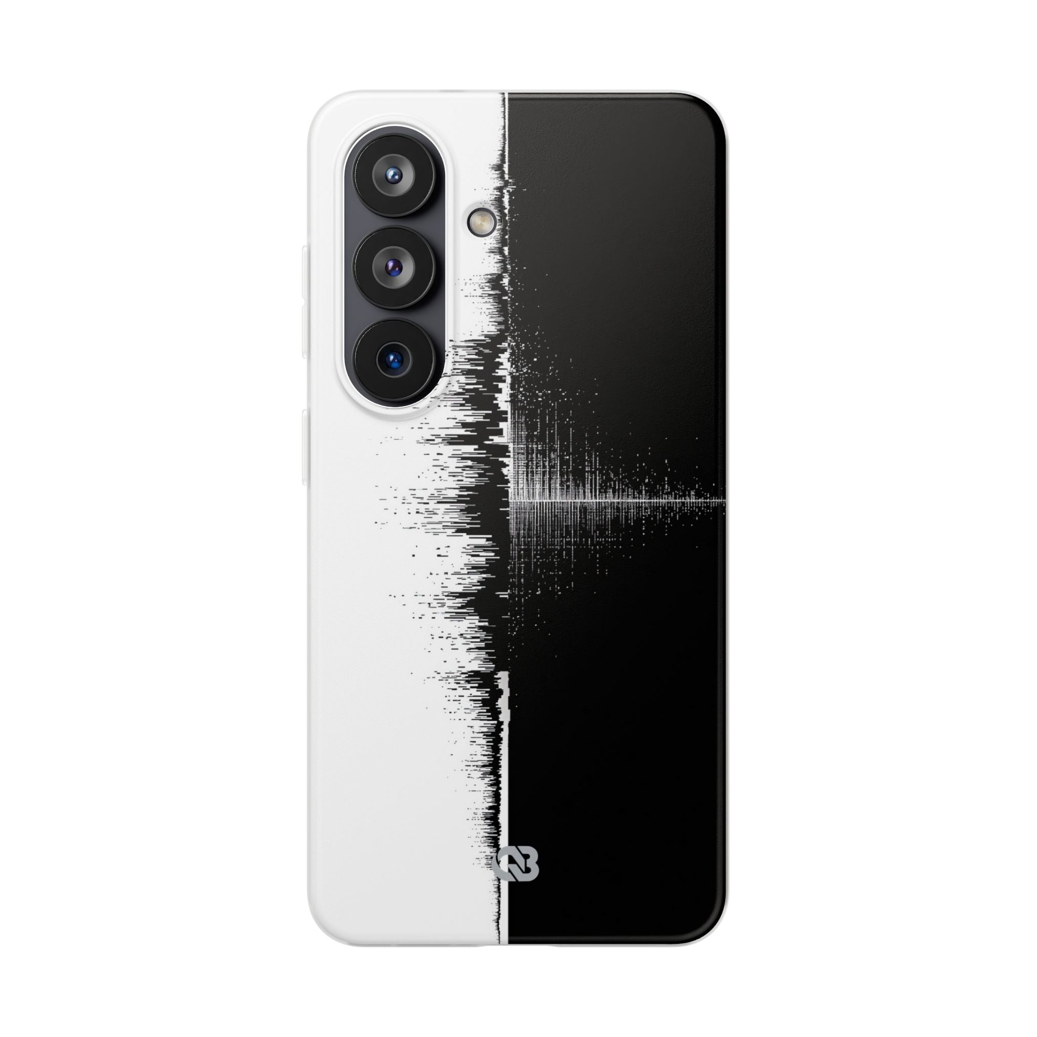 Black Lite Phone Case for Samsung - Static Signal Split