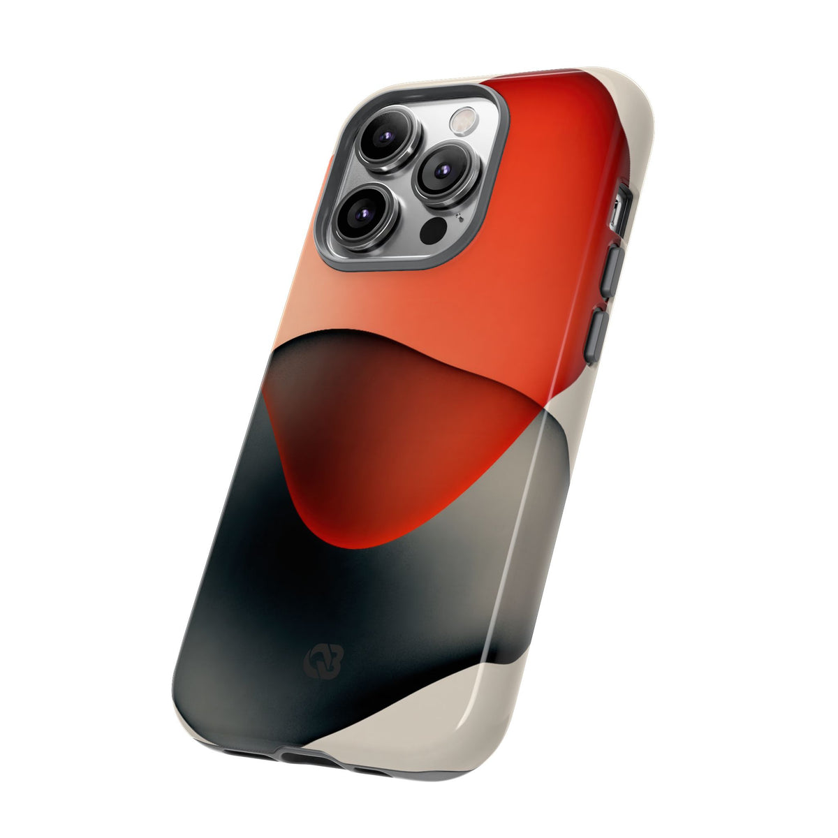 Translucent Crimson Form · Tough Phone Case for iPhone · Red