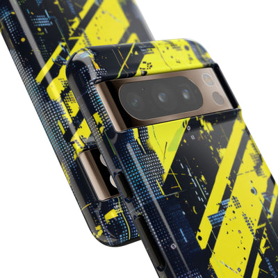 Acid Hazard · Tough Phone Case for Pixel ·  Yellow