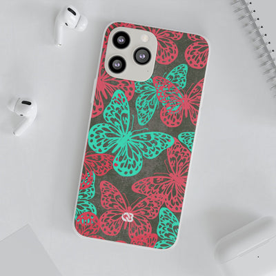 Electric Papillon · Lite Phone Case for iPhone ·  Pink
