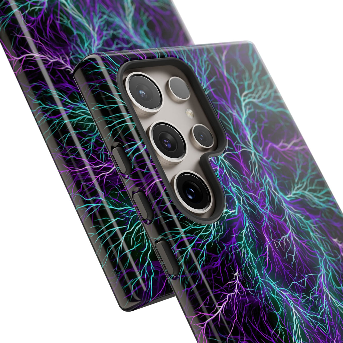 Electric Plasma Arbor · Tough Phone Case for Samsung · Purple