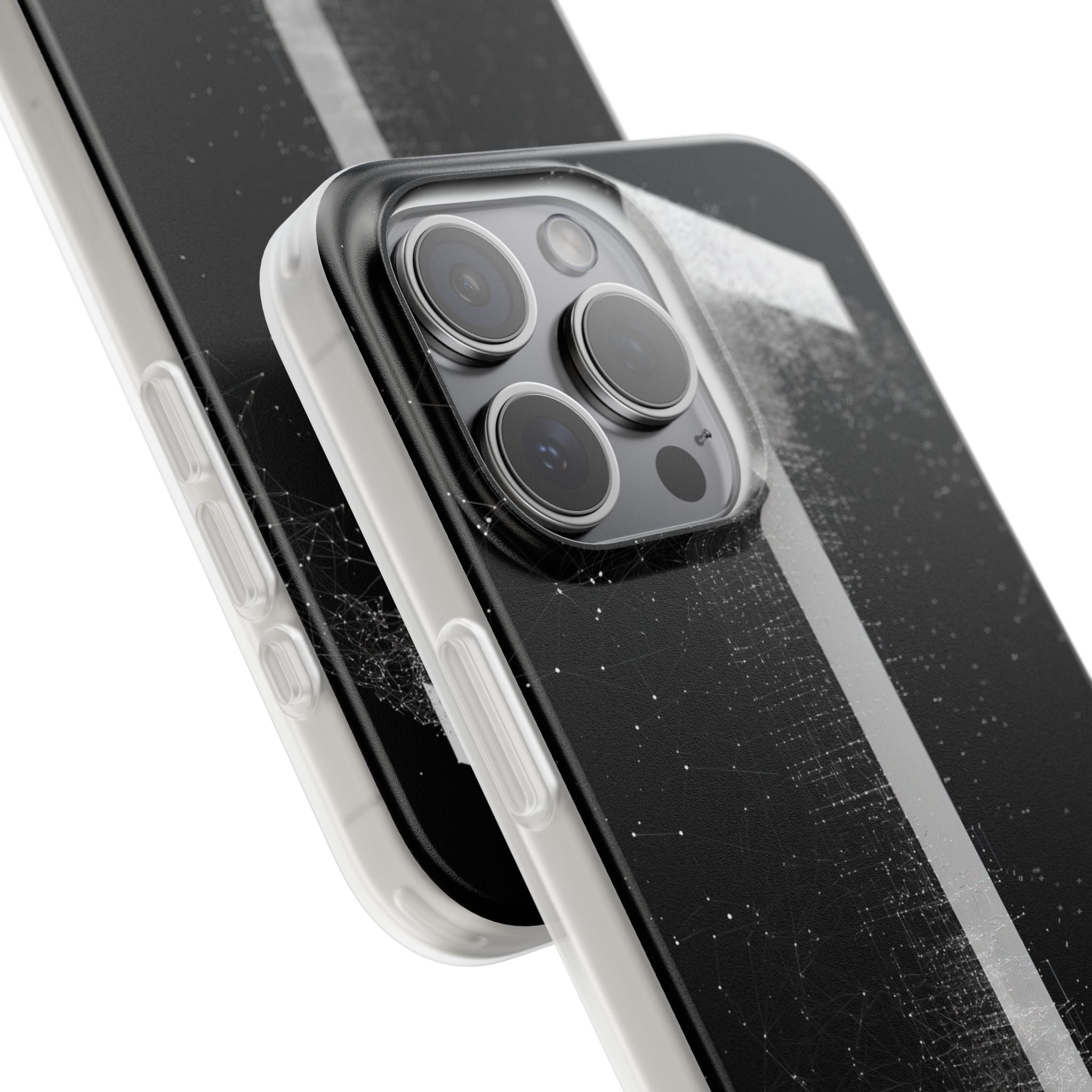 Black Lite Phone Case for iPhone - Vector Core Monolith