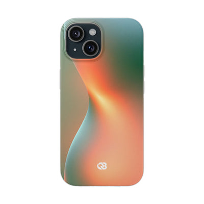 Radiant Contour · Lite Phone Case for iPhone ·  Orange