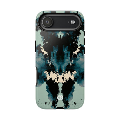 Rorschach Ink Void · Tough Phone Case for iPhone · Black