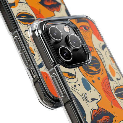 Tangled Faces Sunset iPhone 14 Pro Case - Impact