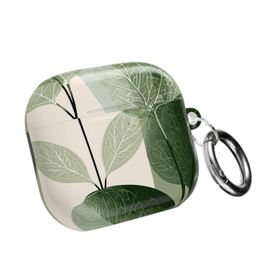 Layered Eucalyptus Study · Hard Case for AirPods & AirPods Pro · Green