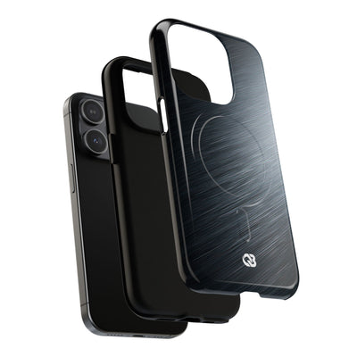 Brushed Obsidian Steel · Tough 2.0 Magnetic Phone Case for iPhone · Grey