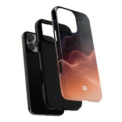 Spectral Elevation · Tough Phone Case for iPhone · Orange