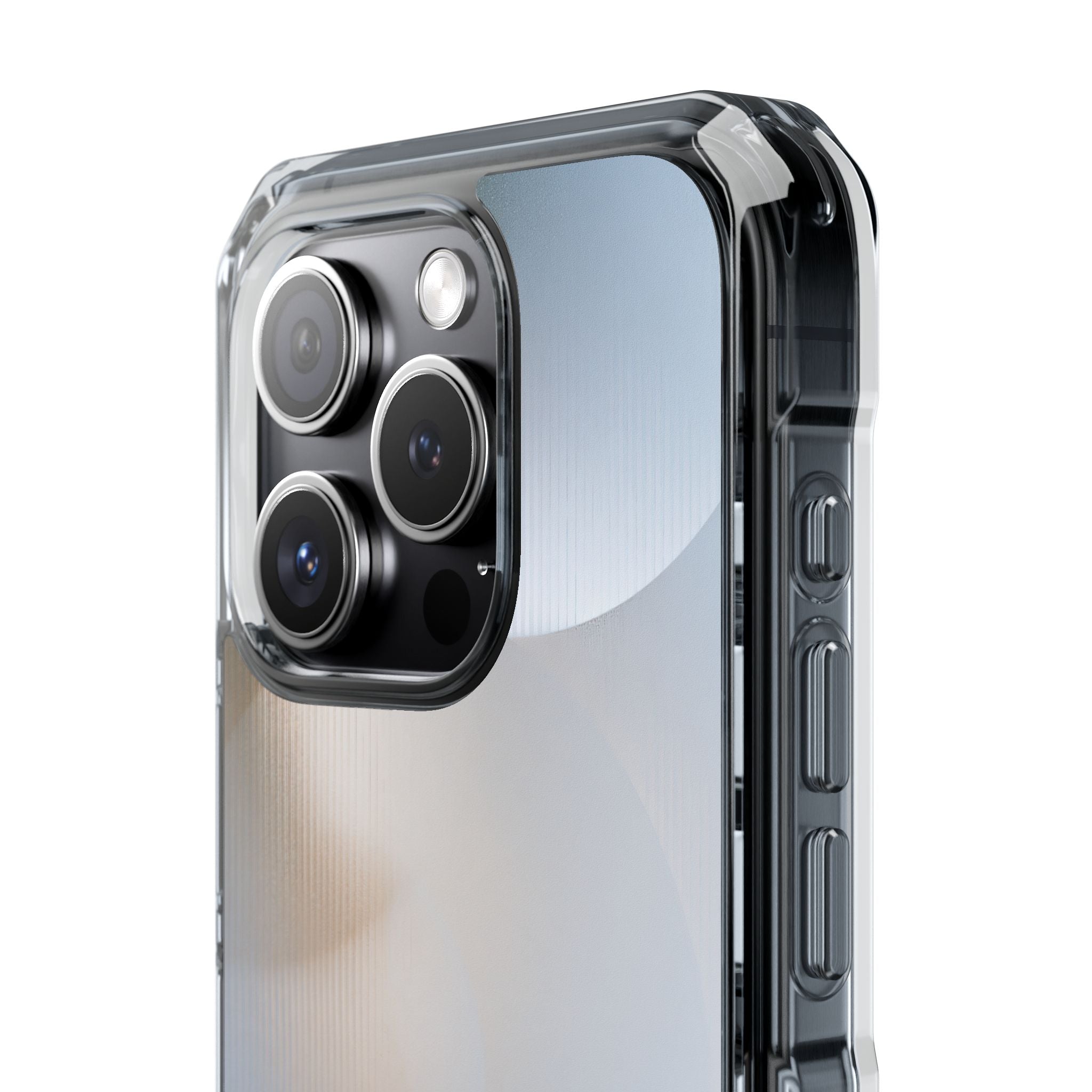 White Impact MagSafe Phone Case for iPhone - Frosted Ribbed Sphere