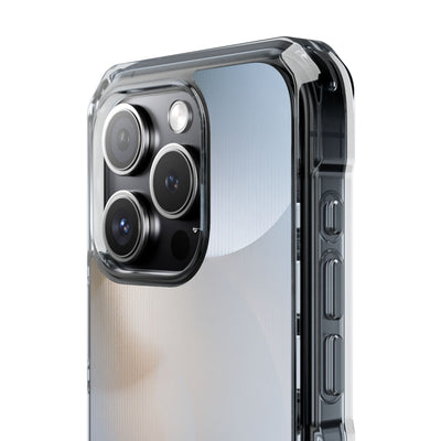 White Impact MagSafe Phone Case for iPhone - Frosted Ribbed Sphere