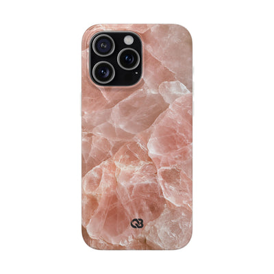 Rose Quartz Facet · Lite Phone Case for iPhone ·  Pink