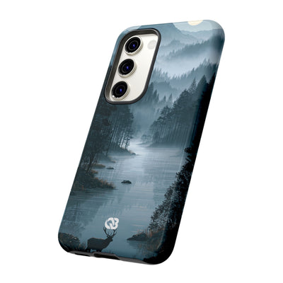 Silent Nordic Fjord · Tough Phone Case for Samsung · Blue