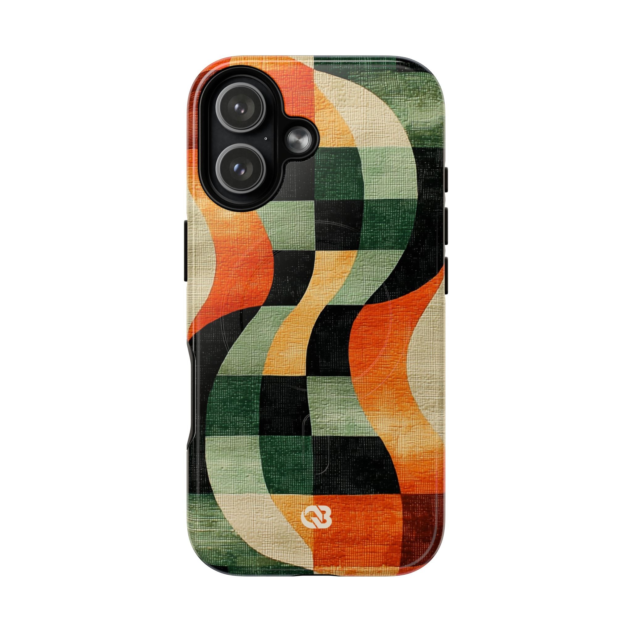 Burnt Orange Curve · Tough+ Phone Case for iPhone · Magsafe