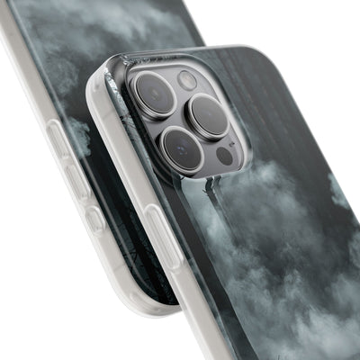 Shadowed Pine Mist · Lite Phone Case for iPhone ·  Black